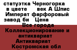 статуэтка Черногорка1877 в цвете  19 век А.Шпис Императ.фарфоровый завод би › Цена ­ 350 000 - Все города Коллекционирование и антиквариат » Антиквариат   . Костромская обл.,Вохомский р-н